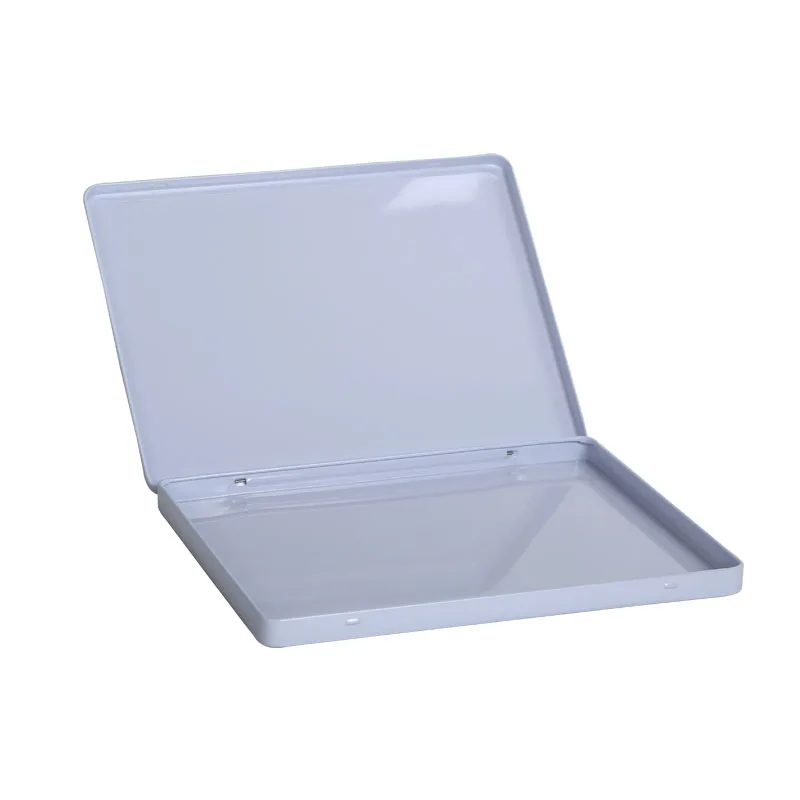 Popular Metal Crayons Boxes Packaged Large Capacity Case Tin Metal Pencil Case For Kids