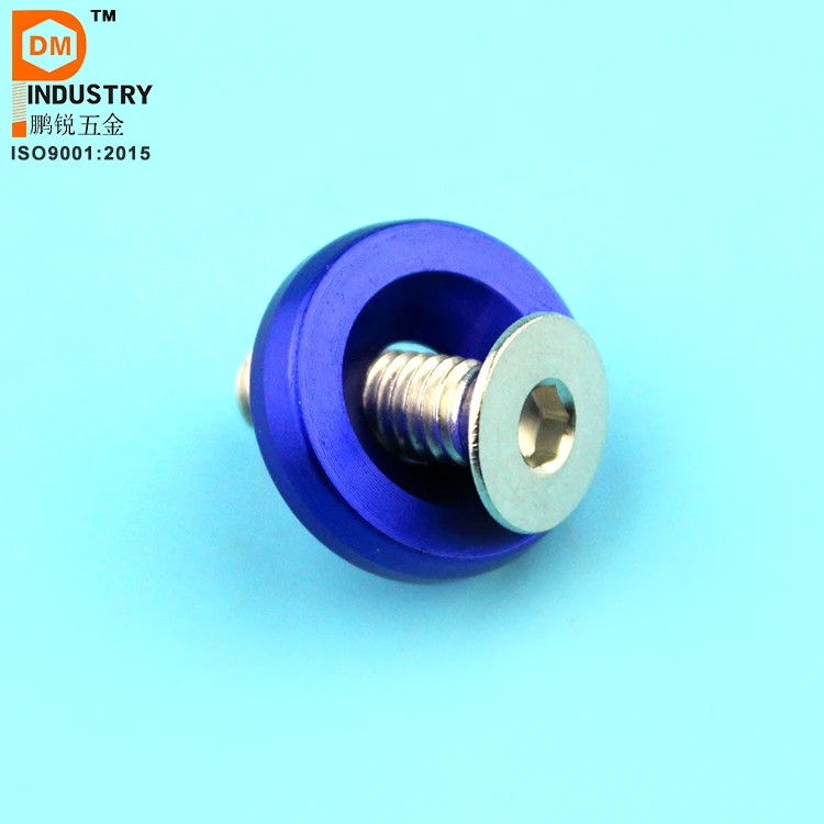 Economical custom design jdm m6 aluminum washers fender washer