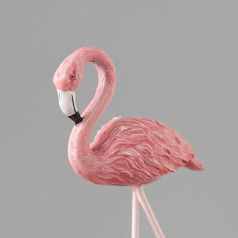 Nordic ins style resin flamingo decoration family living room desktop Flamingo decoration wedding decoration couple gifts