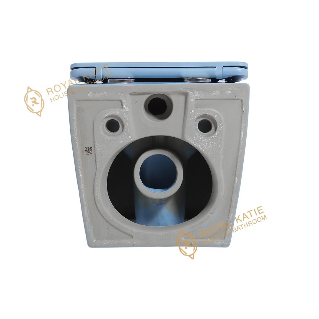 cheap wall hung toilet Ceramic One Piece Coloured glaze red wall Mounted toilet bowl