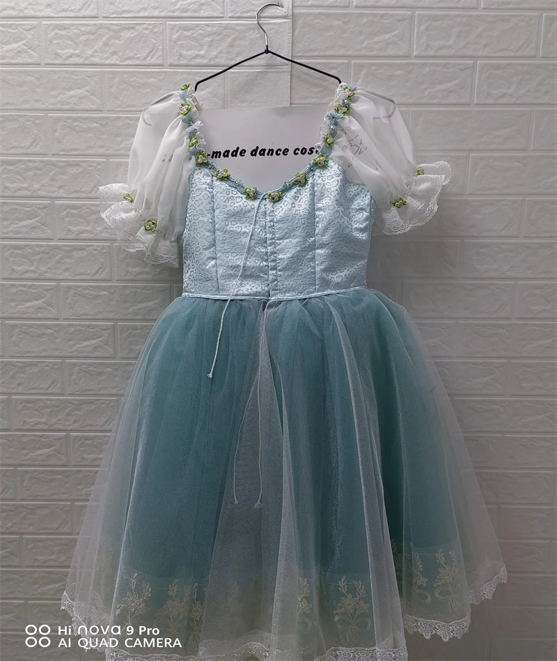 New Jacquard fabric Professionally performed ballet skirt .Romantic dress-10