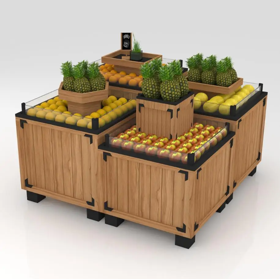 Fruit Bin/Supermarket Fruit Table/Supermarket Produce promotion Table