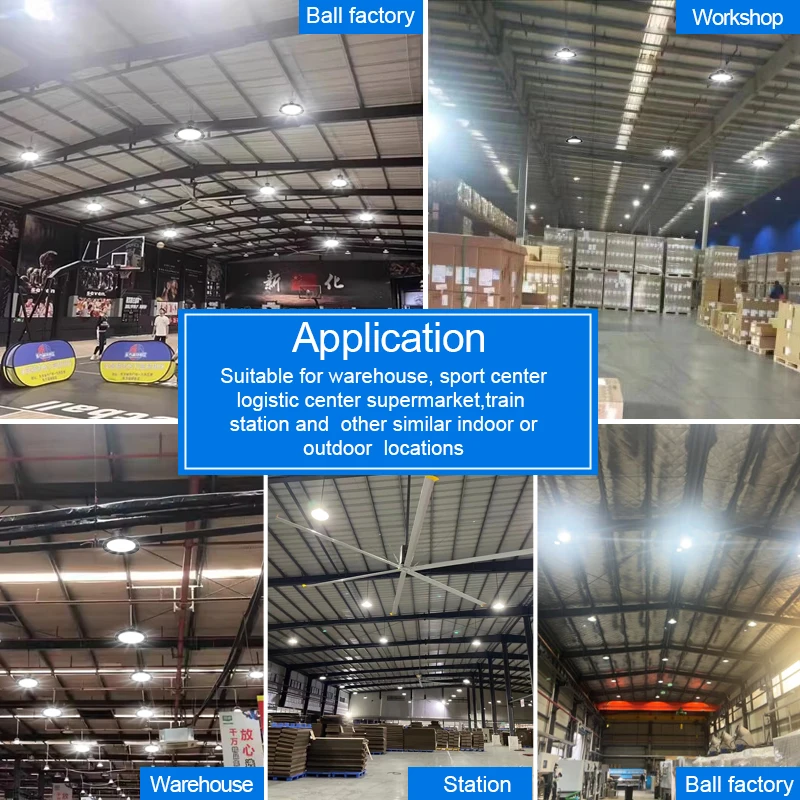 Modern Led High Bay Light Garage Led Light High Bay 100W 120W 150W 200W 240W 3CCT and 3Power High Bay Light for Warehouse