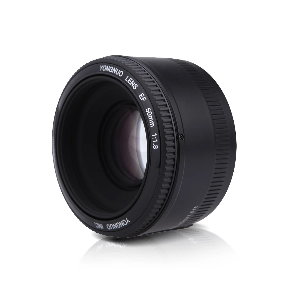 
YONGNUO Lens YN50mm f1.8 YN EF 50mm f/1.8 AF Lens YN50 Aperture Auto Focus Lens for Canon EOS 60D 70D 5D2 5D3 600d DSLR Cameras 