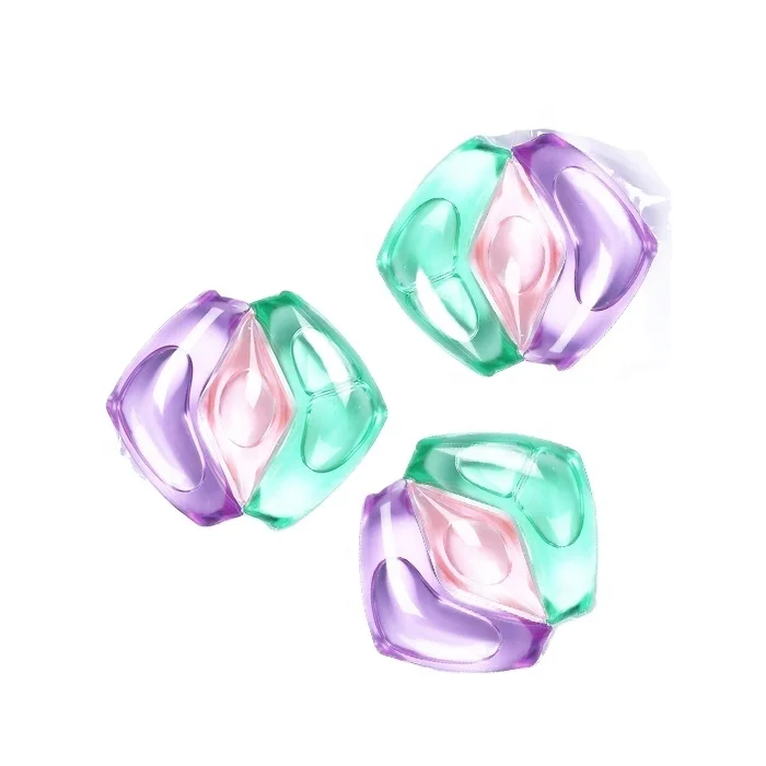 Customized Packaging Wholesale Prices Colourful Laundry Beads Capsules Washing Pods