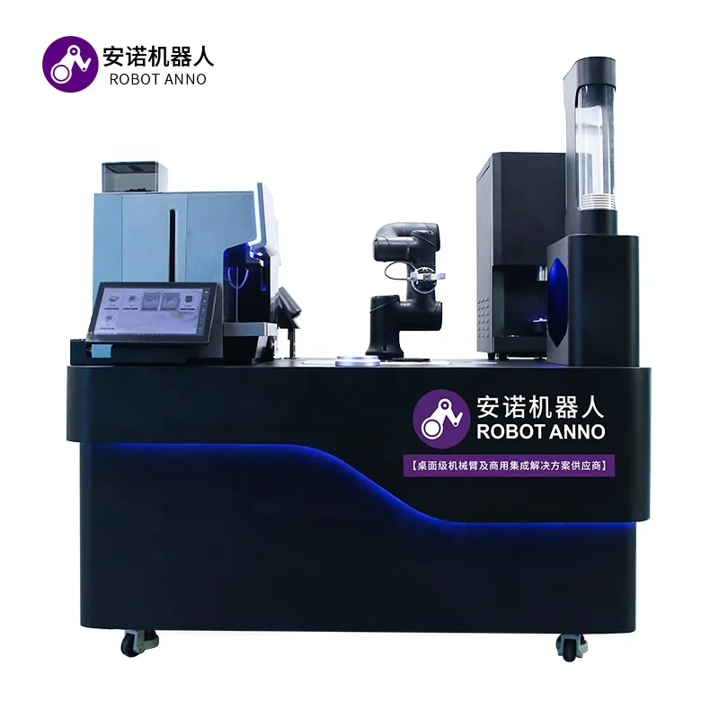 Automatic Commercial Robot Barista Latte Arm Bar Vending Machines Coffee For Cafa