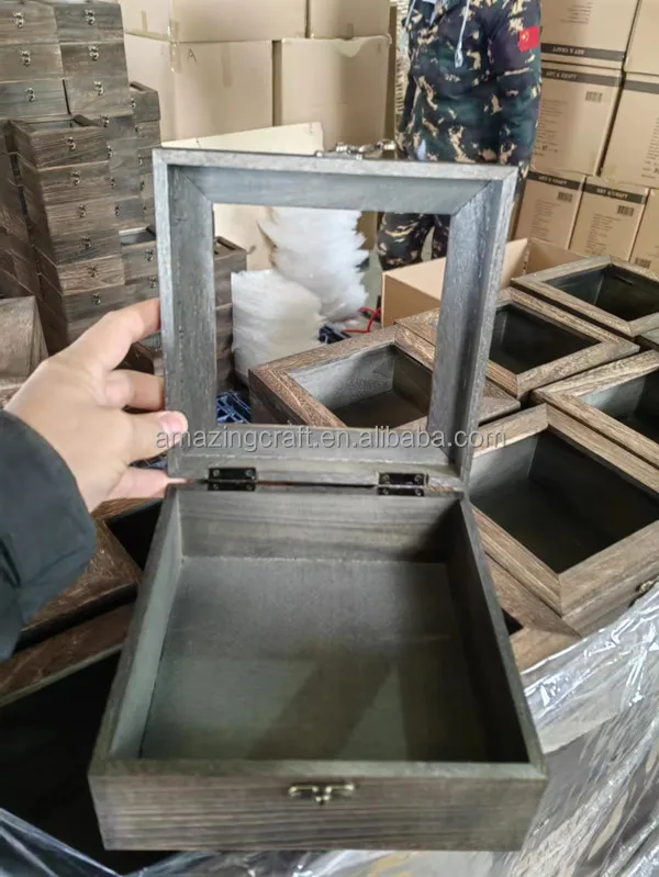 Wholesale USB Flash Drive Slide Wood Gift Box Package with Laser Engraved Logo