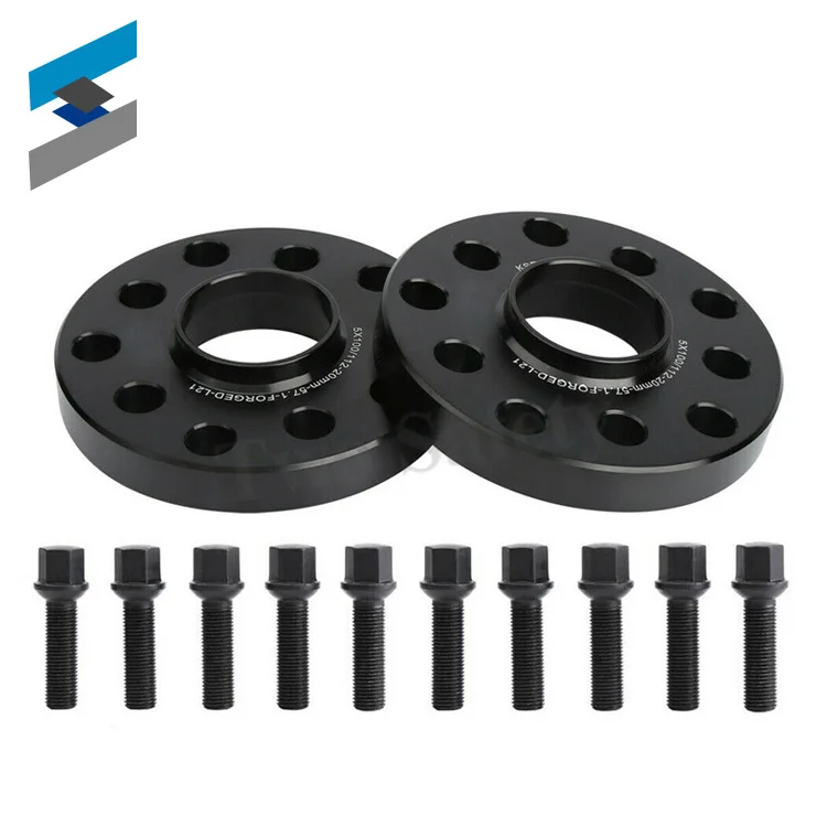 15mm 5x100 / 5x112 Hubcentric Wheel Spacers Adapters for VW Audi 57.1mm Bore