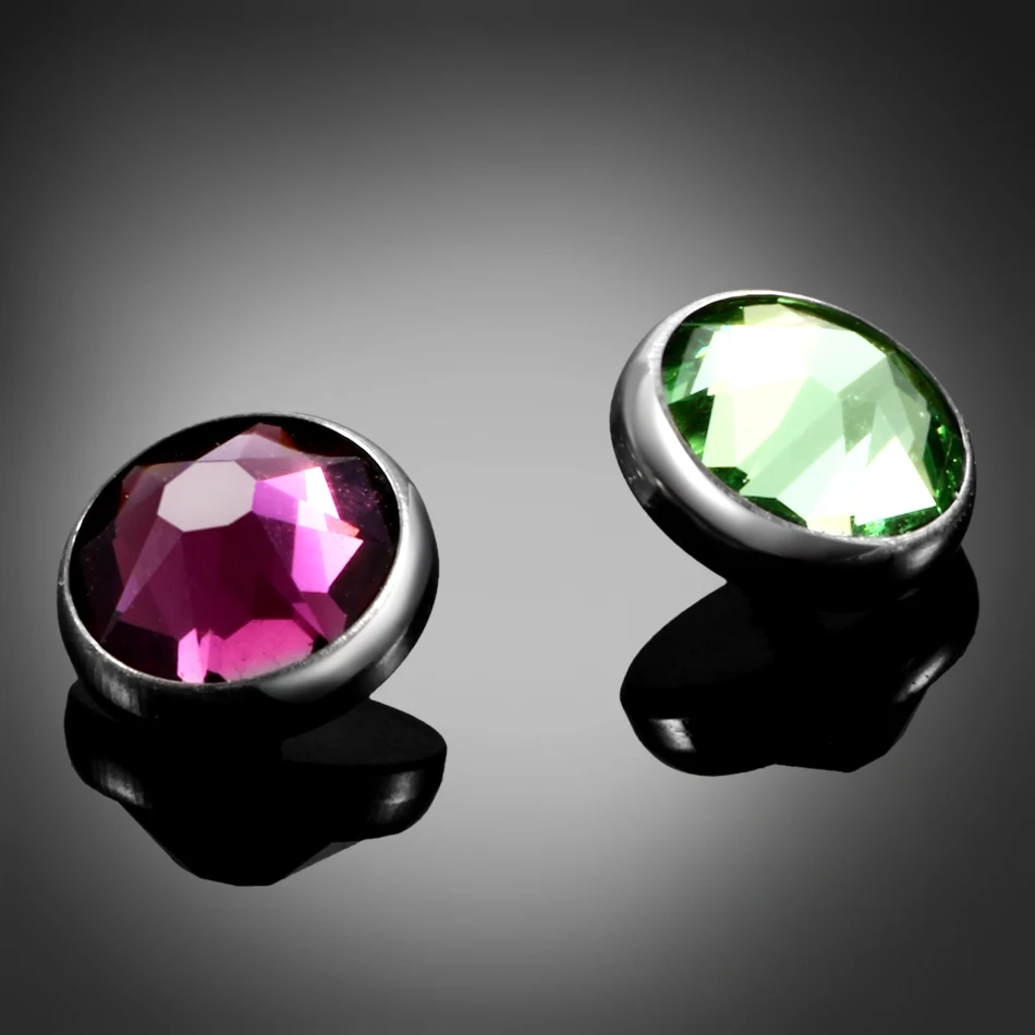 Titanium Internally Threaded 3mm 4mm 5mm 7mm Dermal Anchors Colorful Gems Dermal Top Micro Dermal Skin Diver Jewelry