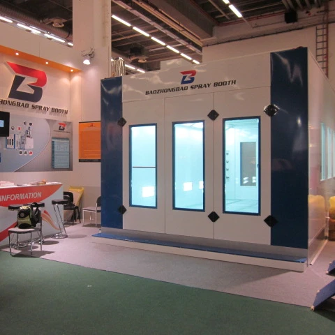  BZB Auto Spray Booth with diesel