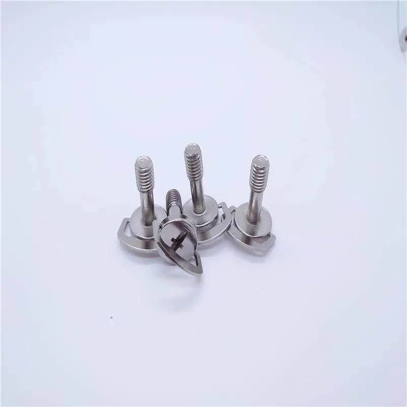 
High quality stainless steel assembly screw with spring washer hinge screws slotted head 