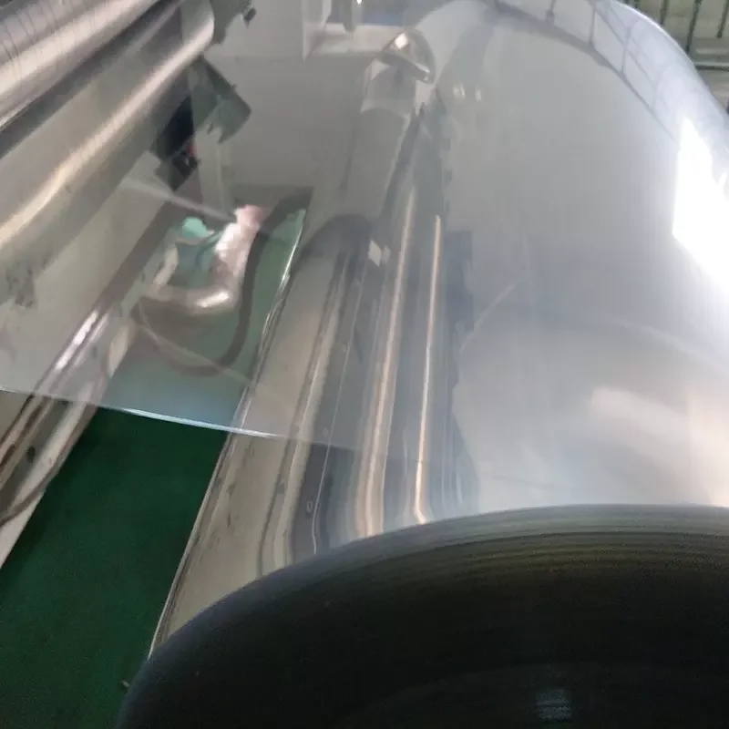 Bopet pet film 19 20 25 50 100 micron thickness anti-uv Heat sealing with corona in roll for frp fiberglass sheet making price