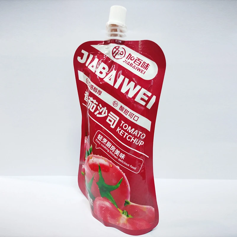 Tomato Paste Sachet Flat Sachet Stand Up Sachet Tomato Paste Sauce