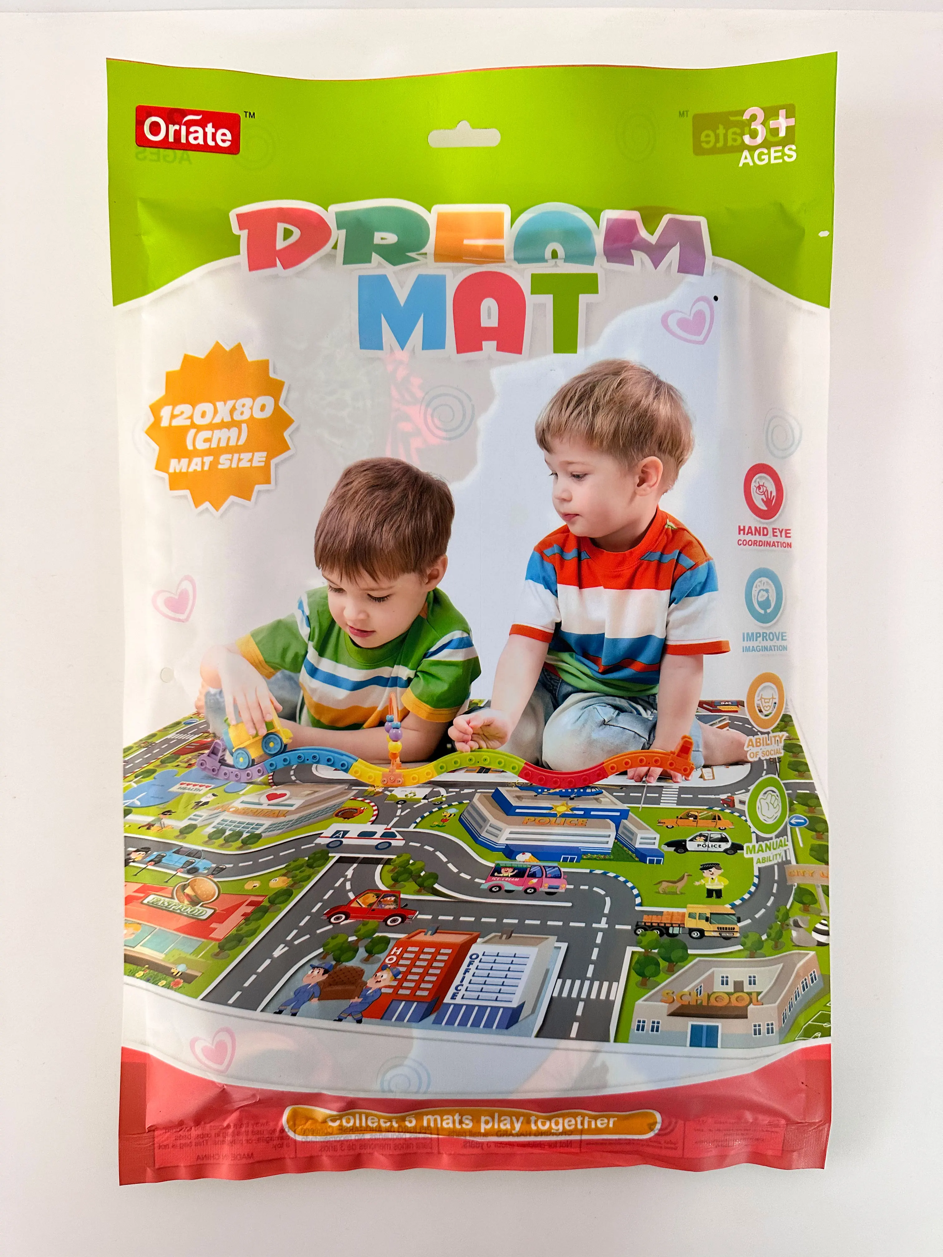Hot selling children play mat game cloth Racing car traffic scene series gaming mat