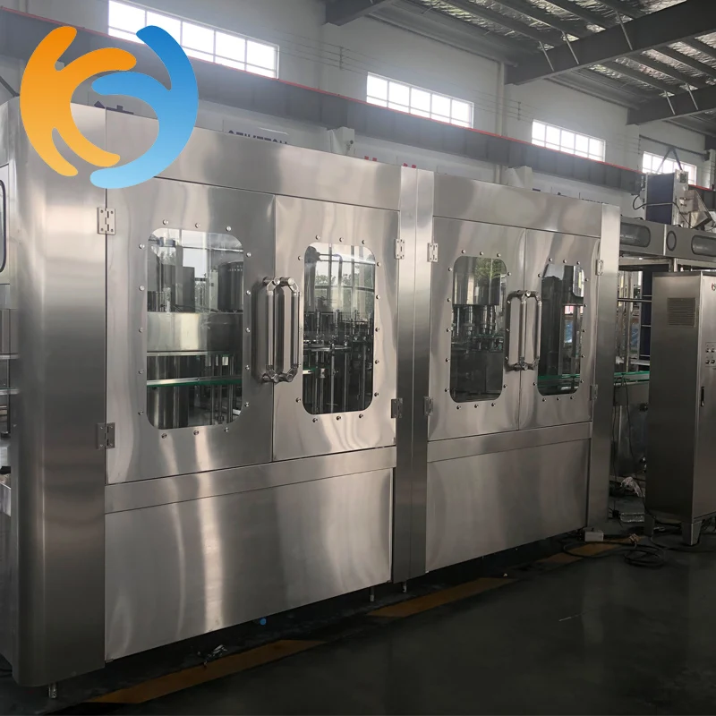 sei-automatic glass bottle washing machine/bottle filling machine