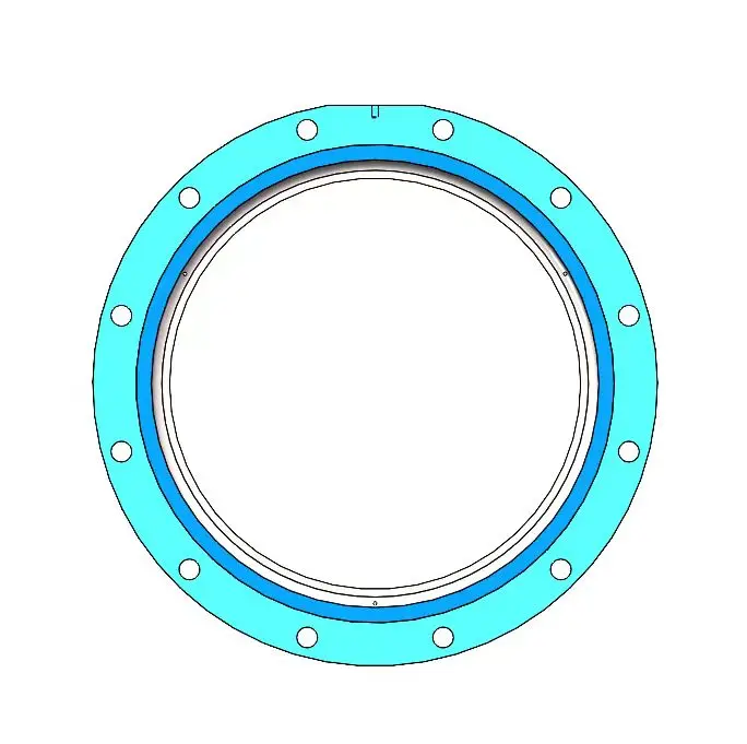 CNC Environmental protection dust removal equipment Dusting drum Non-standard equipment manufacturing end cap