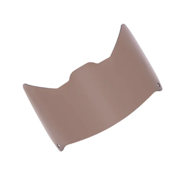 Factory price Injection American Football or Lacrosse Visor or Eye shield for Football Helmet with Clips and nuts