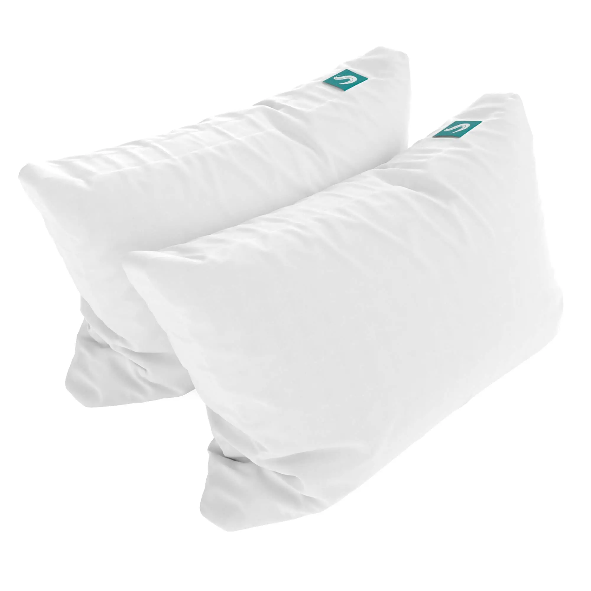 luxury hypoallergenic Cool Sleeping Soft Pillow with Removeable down alternative pillow insert 2 pack pillows for bed