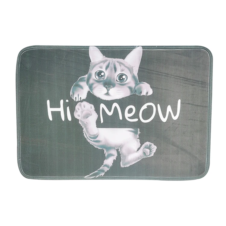 Factory Price Good Feedback Super Water Absorbent Non-slip Anti-skid Memory Foam Mat Bath