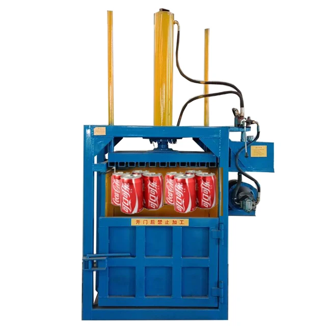 Aluminum Can Press Vertical Hydraulic Baler