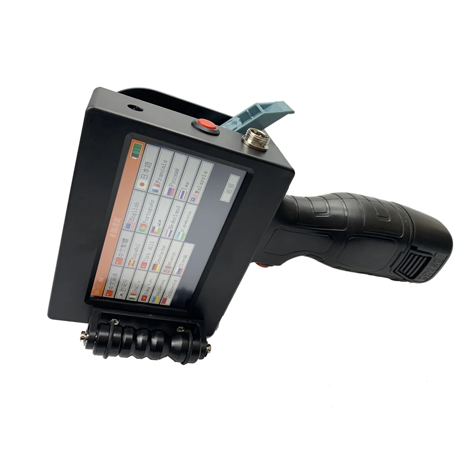 2024 New Arrivals Mini Hand Held Expiry Date Portable Handheld Coding Machine TIJ Thermal Inkjet Printer In Russia