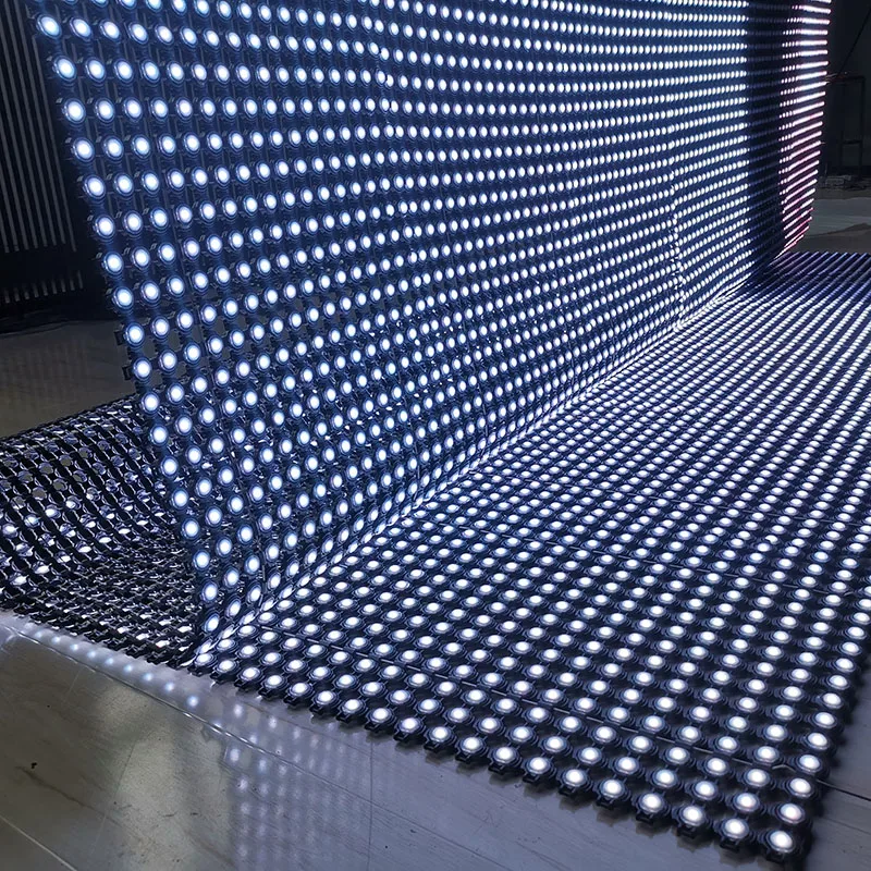 P25 Flexible LED Mesh Curtain, Dynamic Visuals for Events and Stage Productions