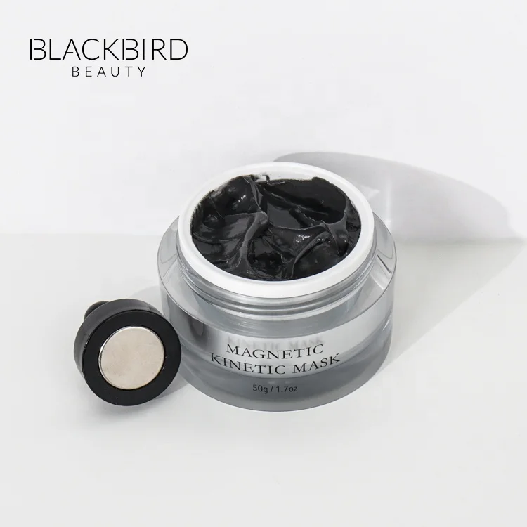 Private Label Deep Cleansing Remove Blackheads Whitening Mud Magnetic Face Mud Mask