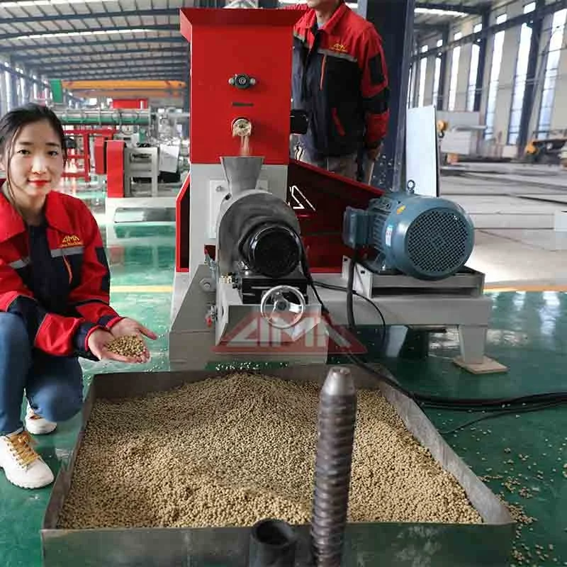 LIMA Automatic Small Livestock Fish Feed Mill Full Production Line 55kw Animal Dog Food Pellet Making Machine Manufacture Plant