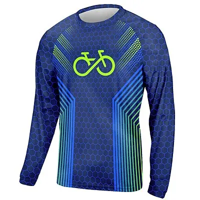 motorcycle mountain bike team downhill jersey MTB Offroad bicycle locomotive shirt cross country mountain Jersey