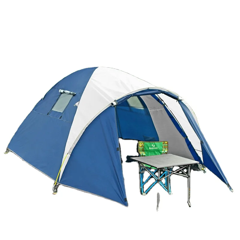 Outdoor equipment Outdoor family tent camping double layer rain proof camp tent