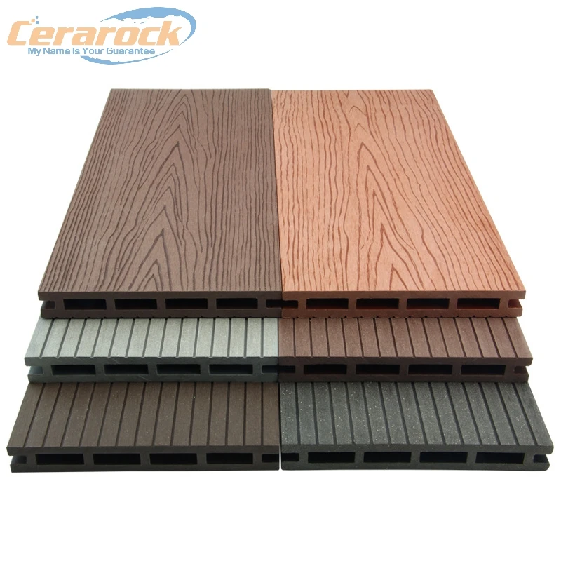 waterproof outdoor wpc wooden decking anti slip waterproof uv-against decking wood plastic composite wpc decking dubai