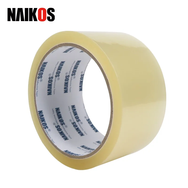 Custom Heavy Duty Clear Opp Bopp Adhesive Shipping Packing Tape Roll Waterproof for Carton Box Sealing