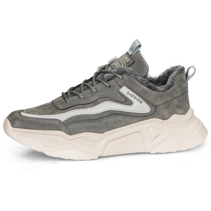 Sneaker manufacturer Latest Sport Breathable Leather Made  Flat Sneakers winter Casual Shoes Men and Women