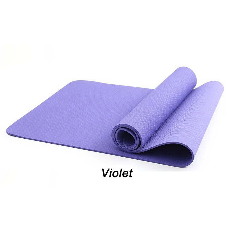 Easy to Operate Indoor Sports Mat Yoga Eco Friendly TPE Yoga Mat Set for Body Building