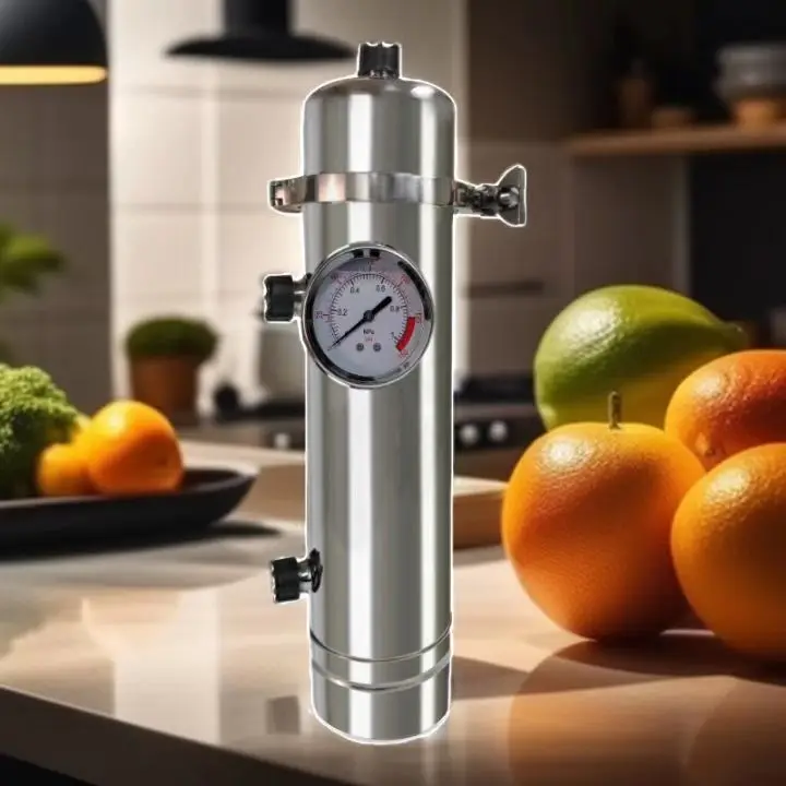 KLC102-1000L Stainless steel vertical under-sink ultrafiltration water purifier industrial water filter