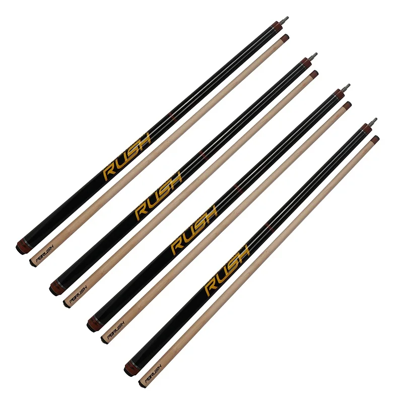 Cueelf new arrival professional 3 pieces hard maple wood jump break cue for billiard room pool sport