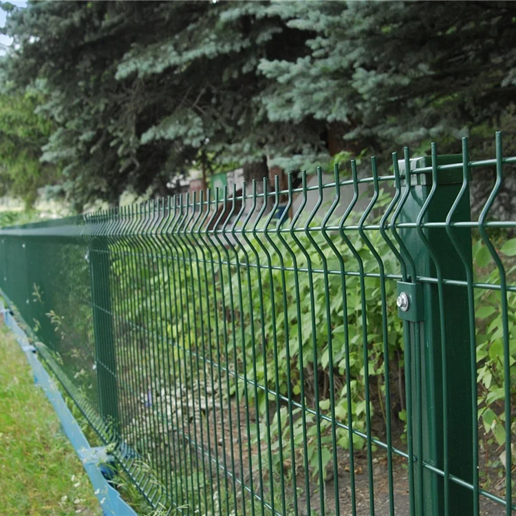 3d Curved Bending Galvanized Wire Fence Cerca De Malla De Ala Mbre