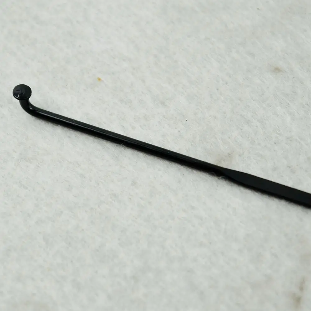 Bicycle spoke 14G elbow bend 2MM flat 3MM mountain bike road bike wind breaking steel wire 14MM copper nipple