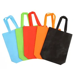 2019 Fashion Tote  Non Woven Material Promotional  Shopping Bag with Zipper Closure Type