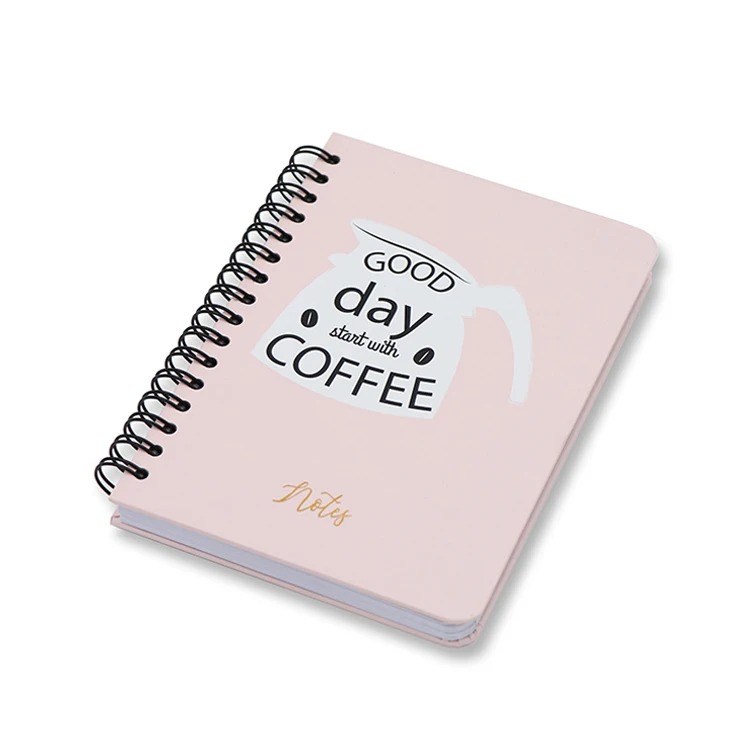 Goals Pretty Custom Cover Notebook A6 A7 Spiral Notebook For Students School registers and notebooks a4