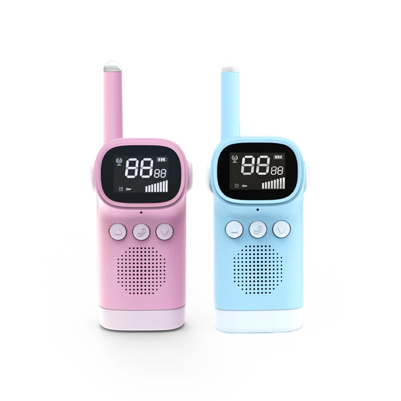 Handheld walkie talkie Walkie-talkies Transceiver 3KM Radio Child Interphone for Kids children Xmas Christmas Gift Toys