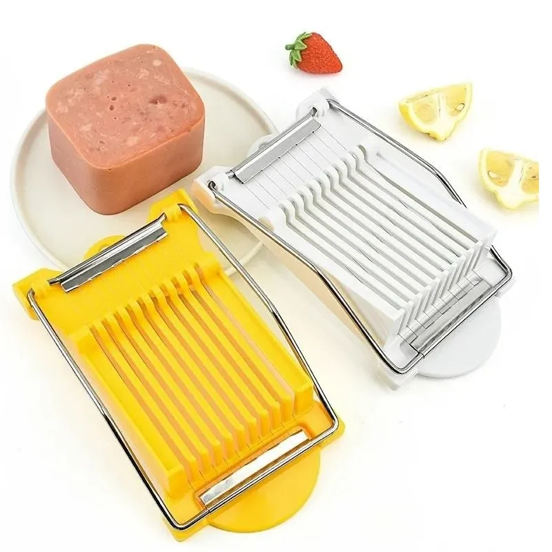 Multi-Functional Food Grade Wire Slicer Press Kitchen Accessories Fruit Vegetable Cheese Tools Egg Slicer Cutter Stainless Steel