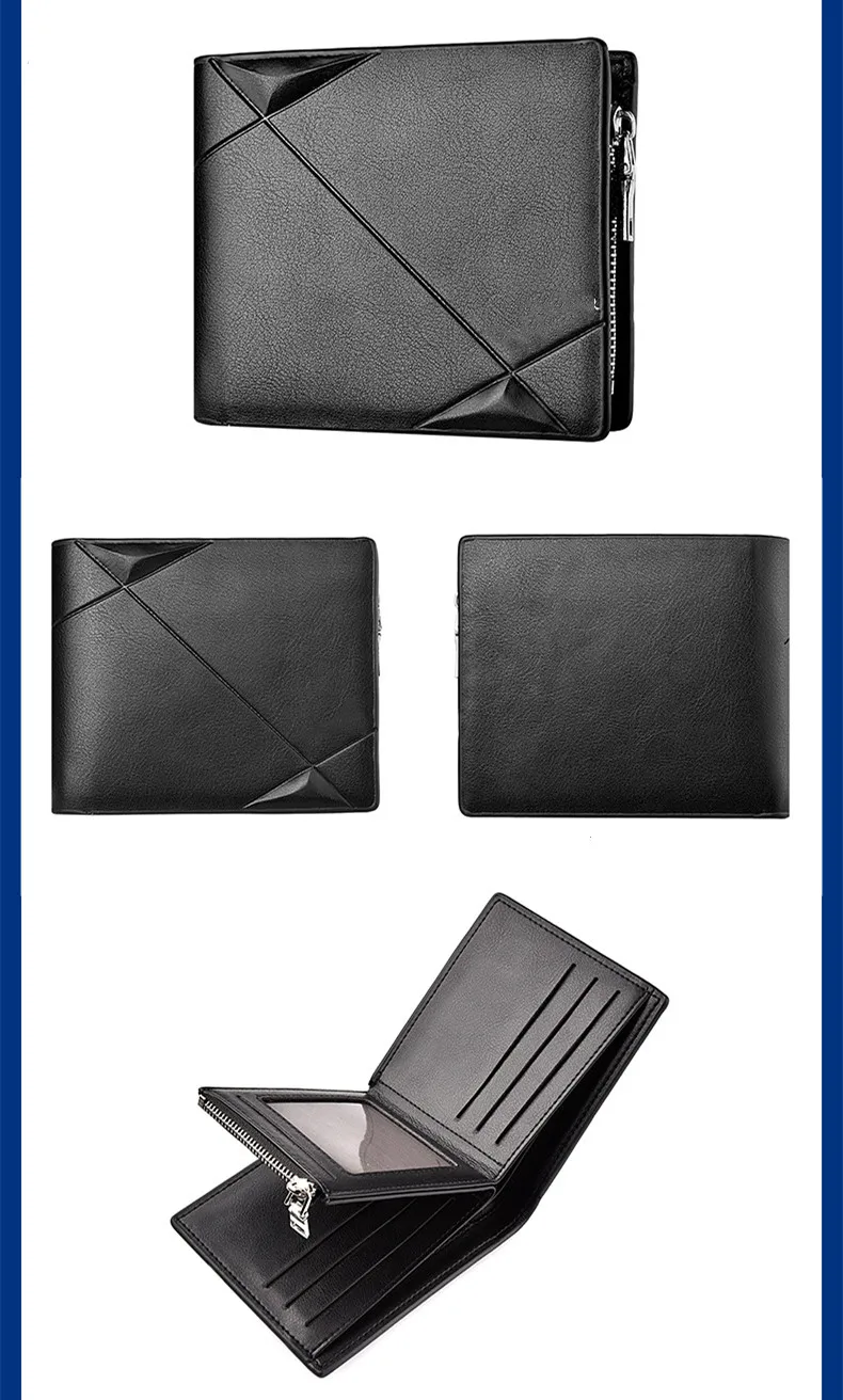 Fashion money fingerprint popup engraved cash envelope male crocodile wallet set for man rfid