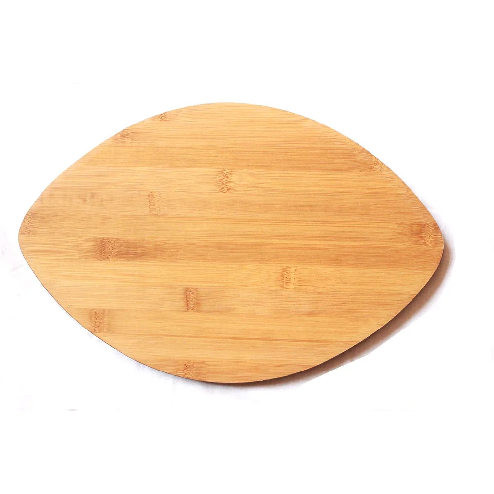 football shape cutting board bamboo chopping board wholesale