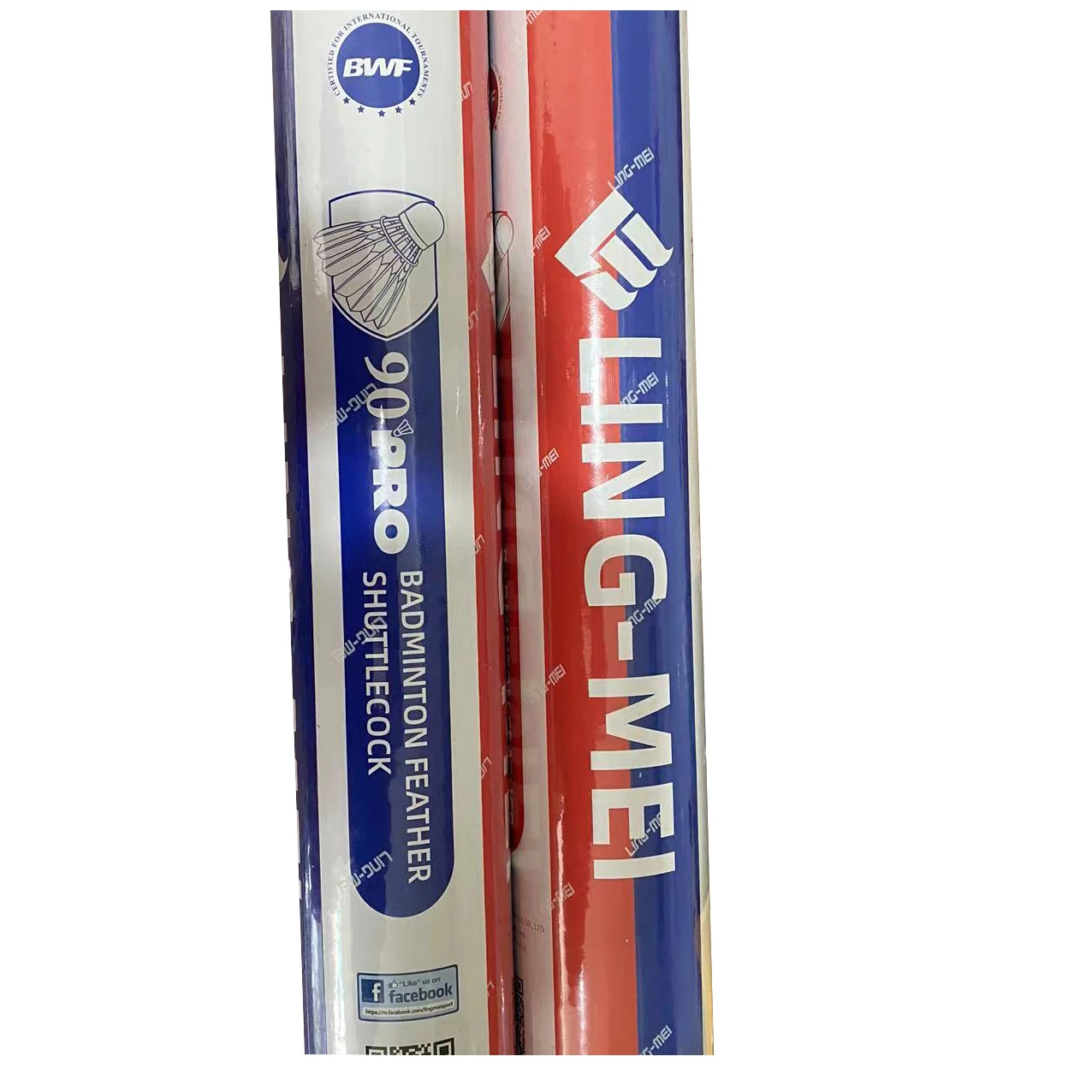 Воланты для бадминтона lingmei 90 Pro из натуральной пробки класса А гусиное перо для международного турнира