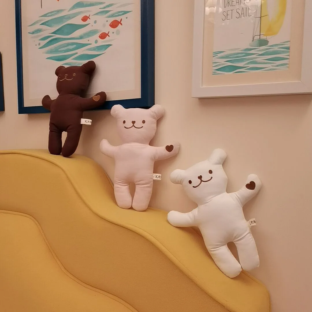 INS new animal series doll cartoon calf baby comfort doll children room decorations interior photography decorations