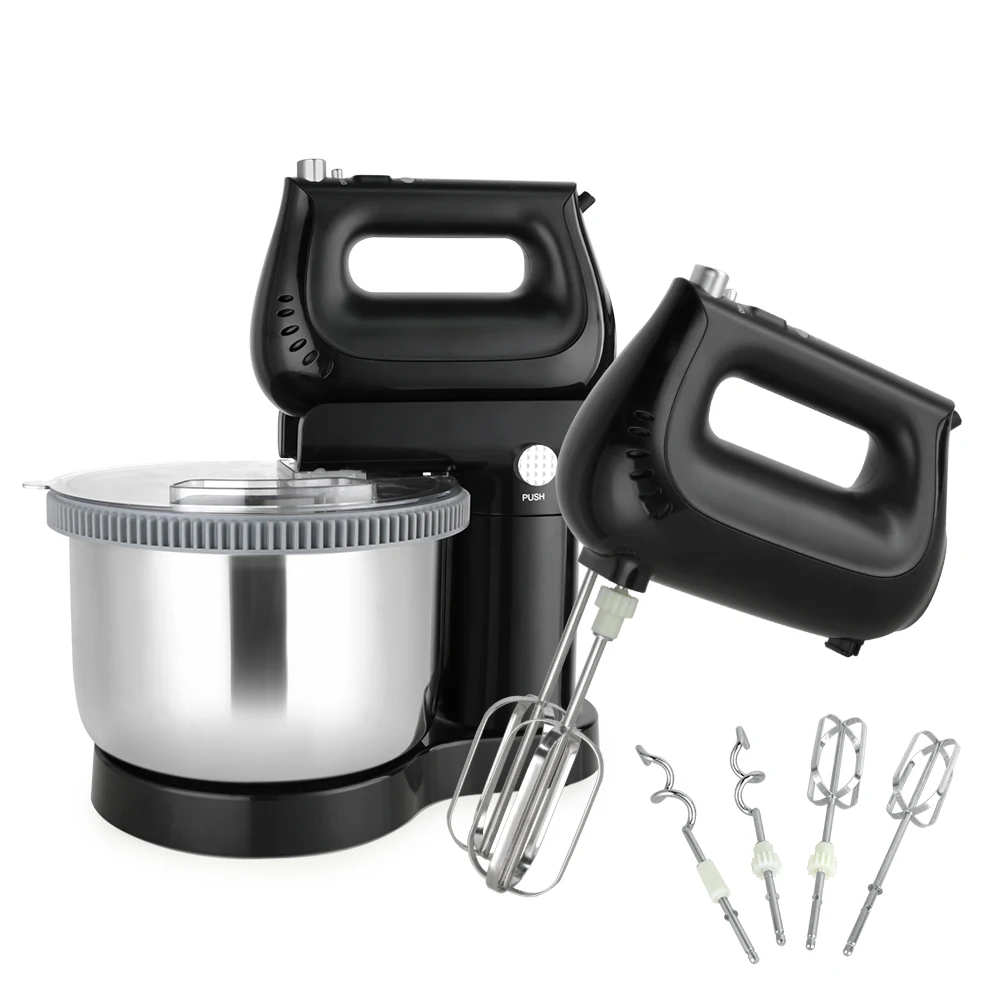 Home Kitchen Appliances batidora de mano 5 Speeds Flour Dough Cake Eggs Beaters Handmixers Electric Hand Held Food Mixers