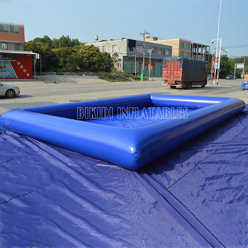 Water park inflatable rectangular pools for inflatable games D2007-1