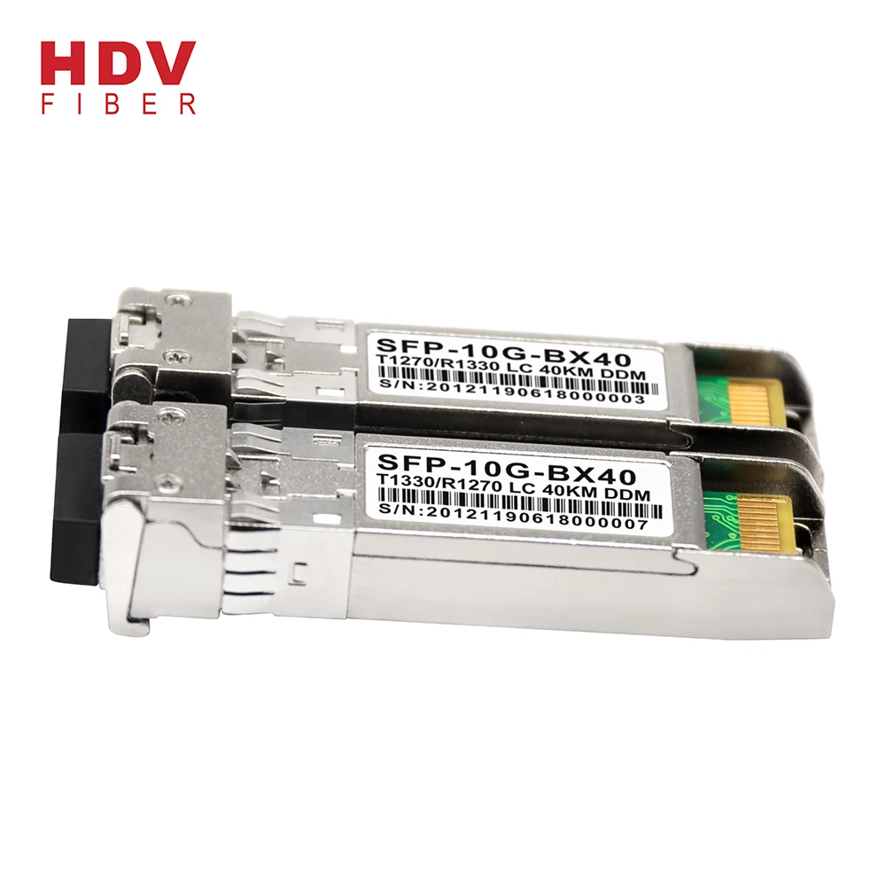 10G Huawei compatible SFP BIDI LC connector 40km sfp transceiver