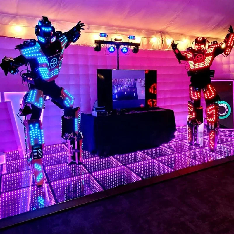 Магнитный беспроводной портативный таймерный туннель dj 3d зеркальный rgb СВЕТОДИОДНЫЙ танцпол для